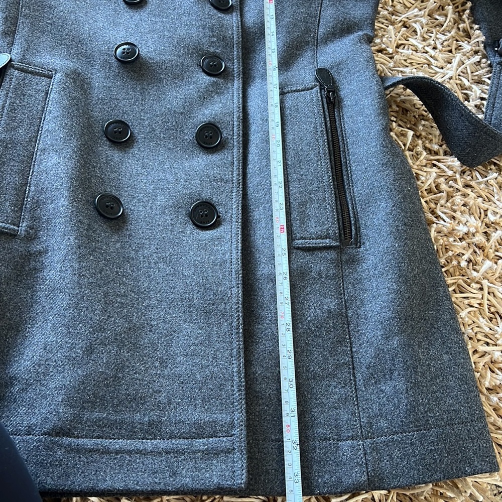 Burberry Brit Wool Coat Jacket Size 12 (EU46) - Picture 15 of 16